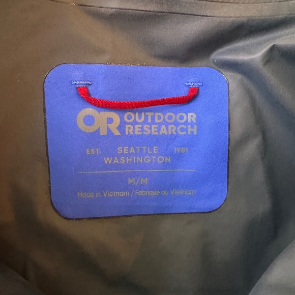 OUTDOOR RESEARCH WOMEN'S ASPIRE II GORE-TEX JACKET Blue Large Rain Shell - Picture 5 of 5